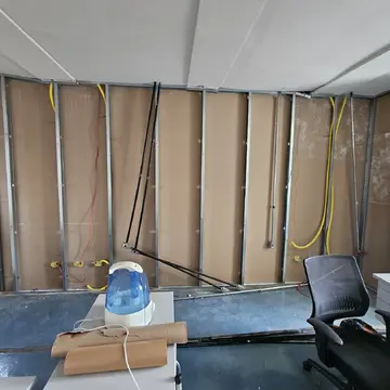 Adequação interna com sistema drywall